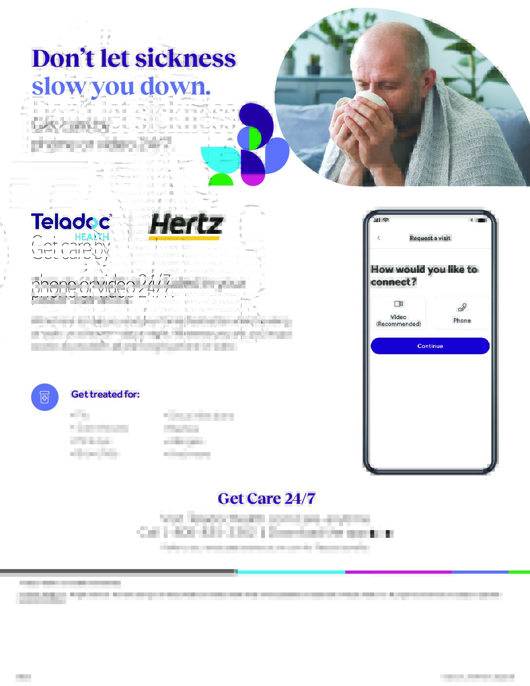 Teladoc Mental Health Informational Flyer