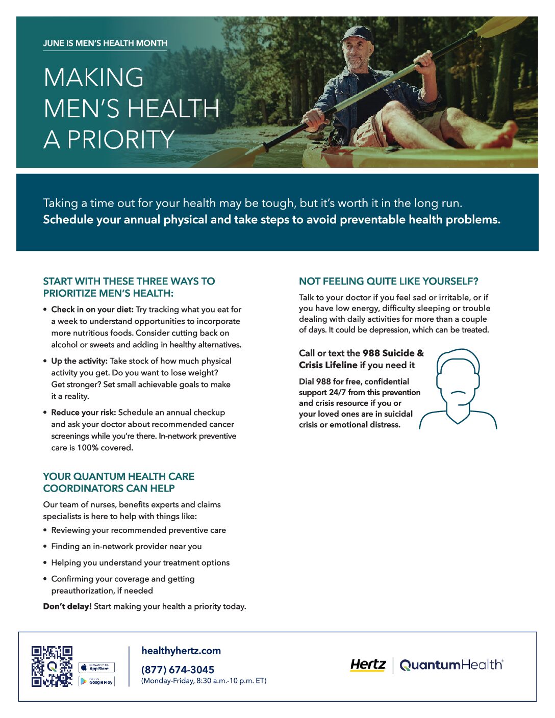 SupportLinc Mental Health Awareness Flyer