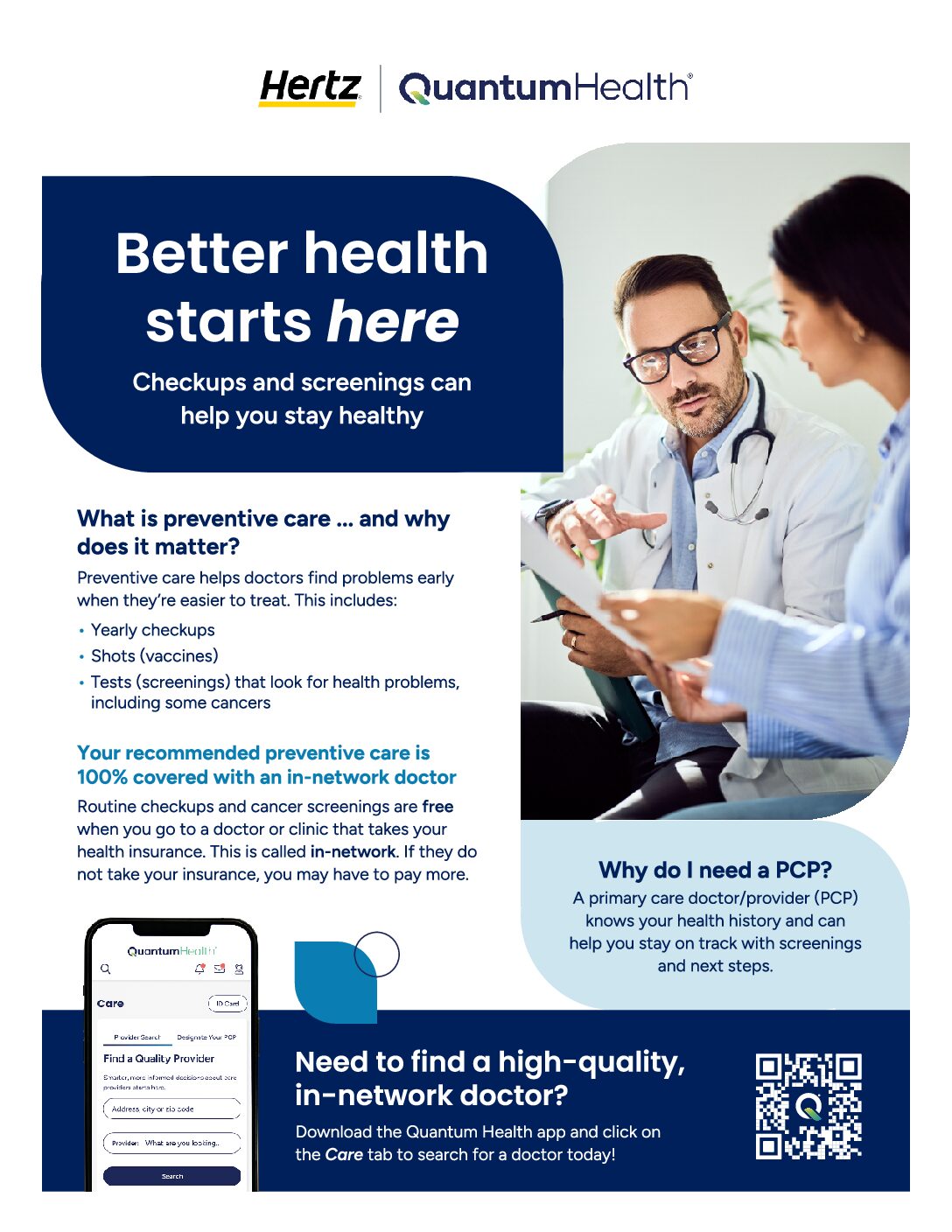 SupportLinc Mental Health Awareness Flyer
